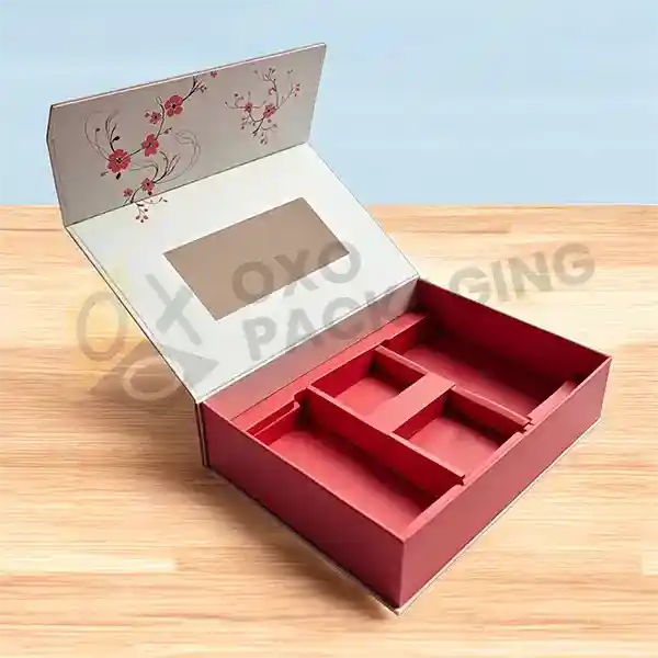 Custom Printed Window Die Cut Insert Boxes